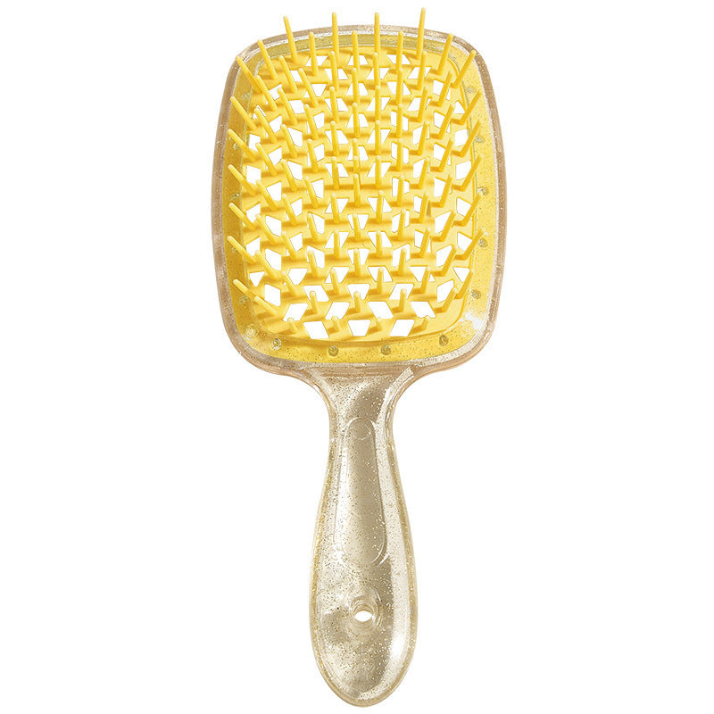 Platinum Flying Honeycomb Folding Straight Vent Hair Brushes & Combs