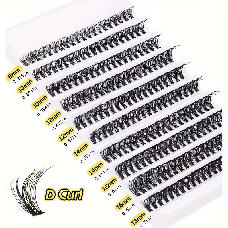 Elegant Eyelash Style Individual Eyelashes Thick False Lashes