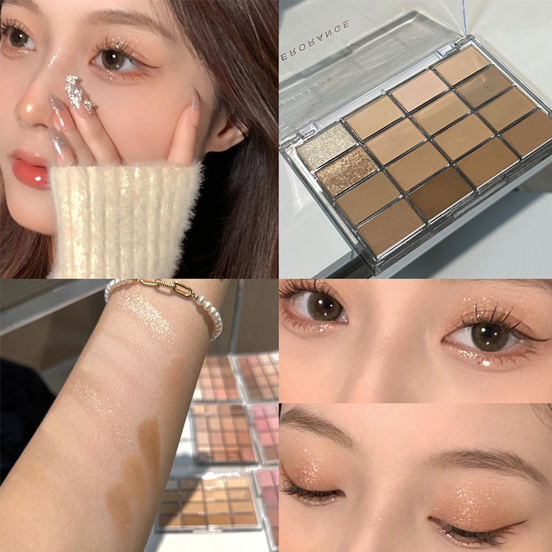 Color Nude Pink Daily Commuter Light Matte Shimmer Not Eyeshadow