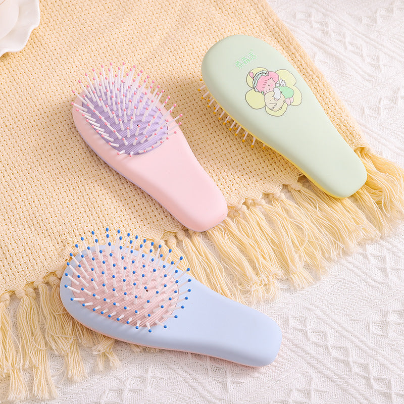 Rice Ball Bear Airbag Massage Cartoon Cute Heart Hairdressing Hair Brushes & Combs