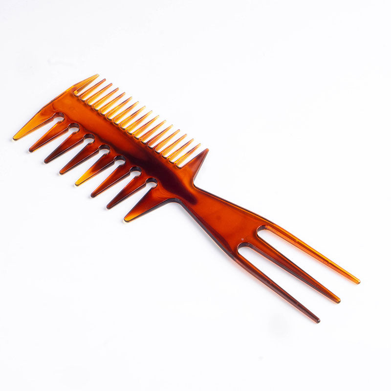 Painting Three-in-one Fish Bone Styling Oil Hair Brushes & Combs