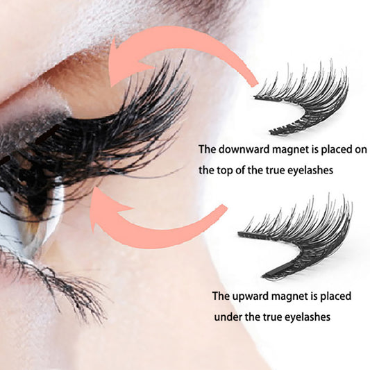 Magnet Eyelashes Magnetic Two Pairs Of False Lashes