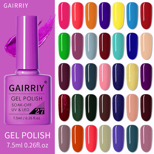 Pink Blue Green Yellow Uv Led Nail Polish